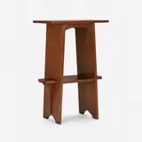 L. & J.G. Stickley, Chafing dish stand, model 52