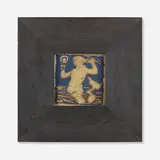 Grueby Faience Company, Mermaid tile