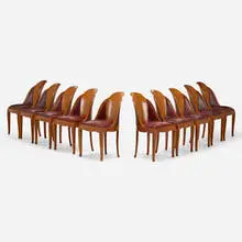 Louis Süe and André Mare, Chairs, set of ten
