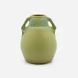 Artus Van Briggle for Van Briggle Pottery, Rare and Early vase with flowers