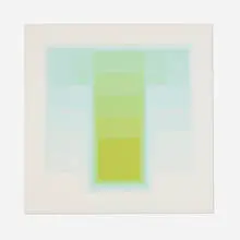 Karl Gerstner, No. 1 from Color Sounds III, 1973, serigraph on paper