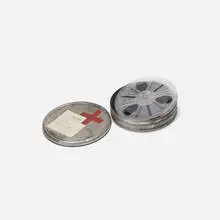 Der Tisch (The Table) by Joseph Beuys, 1971, film (super 8) and magnetic tape in film can, label with oil paint, sold Jan 2017