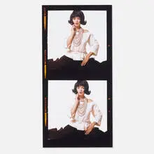 Monroe with Jackie O Wig (from the Lost Sitting) by Bert Stern, c-print, sold Jan 2017
