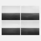 four works from the Time Exposed portfolio by Hiroshi Sugimoto, 1989-1990, tri-tone offset lithograph, sold Jan 2017