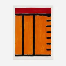 Günther Förg, Untitled, 2003, lithograph on Rives BFK paper