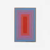 Richard Anuszkiewicz, Untitled (Annual Edition), 1970, screenprint on Masonite