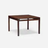 Sergio Rodrigues, occasional table, c. 1959, rosewood