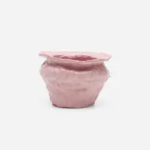 Beverly Semmes, Pink Pot #2, c. 2000, glazed stoneware