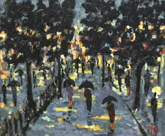 Michael, Untitled, oil on canvas 51 x 61cm .