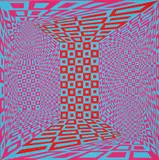 Roy B. Ahlgren, Concatenation, 1971, serigraph on paper