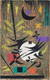 Werner Drewes, Witches Dance, 1980, color, woodcut on paper