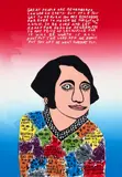 Howard Finster, Young George, Great People are Remembered..., serigraph on paper