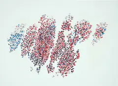 Autumn Leaves Always by Robert Goodnough, 1992, serigraph printed in colors, offered Mar 2025