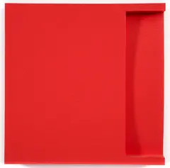 Structure by David A. Ludwig, 9370, acrylic, rice paper on wood, offered Mar 2025
