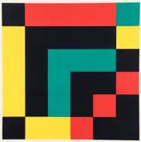 #2 by Ian Tyson, 1968, serigraph printed in colors, offered Mar 2025