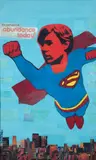 Jeff and Mark Zets, Abundance - Andy Warhol as Superman, mixed media collage