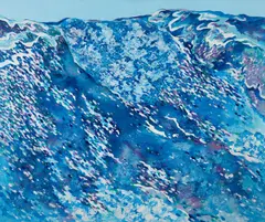 Changeable by John Joseph Dropcho, c.1980, acrylic on canvas, offered Mar 2025