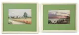Martin Leisser, Pair of paintings: Woods Hole