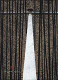 Kiyoshi Saitō, Way Nara, 1960, color woodblock, signed in white