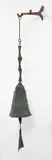 Paolo Soleri, Wind Chime Bell, bronze wind chime with original bracket, 32 inches, with the architect's cypher