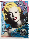 Jim Taz Evans, and Duardo, Richard (American, 1952 - 2014), Marilyn Monroe I, serigraph on paper, 1988, pencil