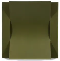 Structure by David A. Ludwig, 9370, acrylic, rice paper on wood, offered Dec 2024