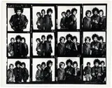 Gered Mankowitz, Jimi Hendrix Experience Contact Sheet, 1967, gelatin silver print from the negatives
