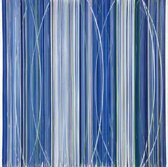 Vibe #2 by David Moore, 2003, gouache on paper, offered Dec 2024