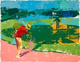 Chipping On by LeRoy Neiman, serigraph printed in colors,20 x 25.75 inches, pencil, offered Dec 2024