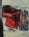 Larissa Osby, Dormant Forms, 1960s or 1970s, oil on canvas