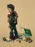 Norman Rockwell, After Christmas, 1976, lithograph printed in colors