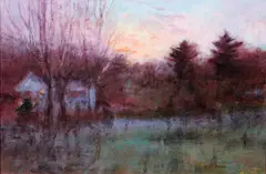 Until Tomorrow by Philip Salvato, oil on canvas, offered Dec 2024
