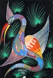 Francisco Silva, da, AKA Fozilva (Brazilian, 1910-1985), Fantastical Creature, 1973, gouache on canvas
