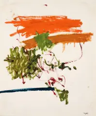 James Hiroshi Suzuki, Untitled Abstract, undated, oil on paper