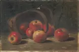 Albert Francis King, Still Life with Basket of Apples