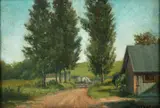 Albert Francis King, Road and Farmhouses