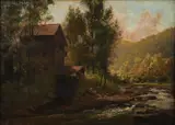 Martin Leisser, Scalp Level Landscape, Faust Mills, Somerset County