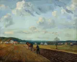 Walter Emerson Baum, Evening Shadows, 1925, oil on canvas
