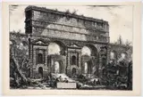 Veduta del Monumento eretto dall'Imperador Tito [Monument of Titus] by Giovanni Battista Piranesi, etching on laid paper, impression, offered Oct 2024