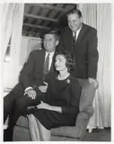 Charles Harris, (American/Pittsburgh, 1908-1998), Group portrait of Senator John F. Kennedy [JFK], Jackie Kennedy, and Congressman Thomas E. Morgan, taken October 1959, later