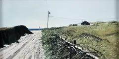 West End of Hummock Pond by John Austin, tempera on board, offered Sep 2024