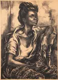 Marion Greenwood, Mississippi Girl, c.1950s-1960s