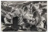 Douglas Cooper, View of Mills from Hill District,1998, vine, charcoal on paper on board