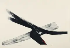 Tribute by Toko Shinoda, lithograph printed in colors, offered Sep 2024