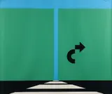 Allan D'Arcangelo, Landscape from the portfolio 69, 1969, serigraph printed in colors, 21.15 × 25 1/2 inches, pencil