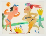 Ann Roberts Morley Frantic, Dancing on the Beach