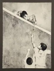 Bernique Longley, Mae Wilderson (American/New Mexico, 1923-1999), The Yo Yo, 1972, lithograph