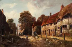 Henry Cooper, East Hendred, Berkshire, oil on canvas