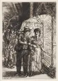 John Sloan, Jewelry Store Window, 1906, etching
