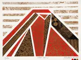 Yoshio Sekine, Mt. 56-S, 1983, color, lithograph on paper